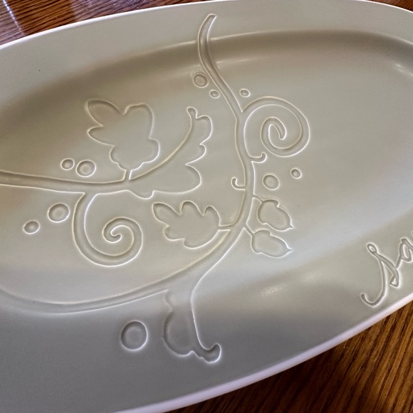 Hallmark Savor The Day Sage Green Platter - Picture 3 of 6